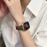 Petal Lock Magnetic Leather Band