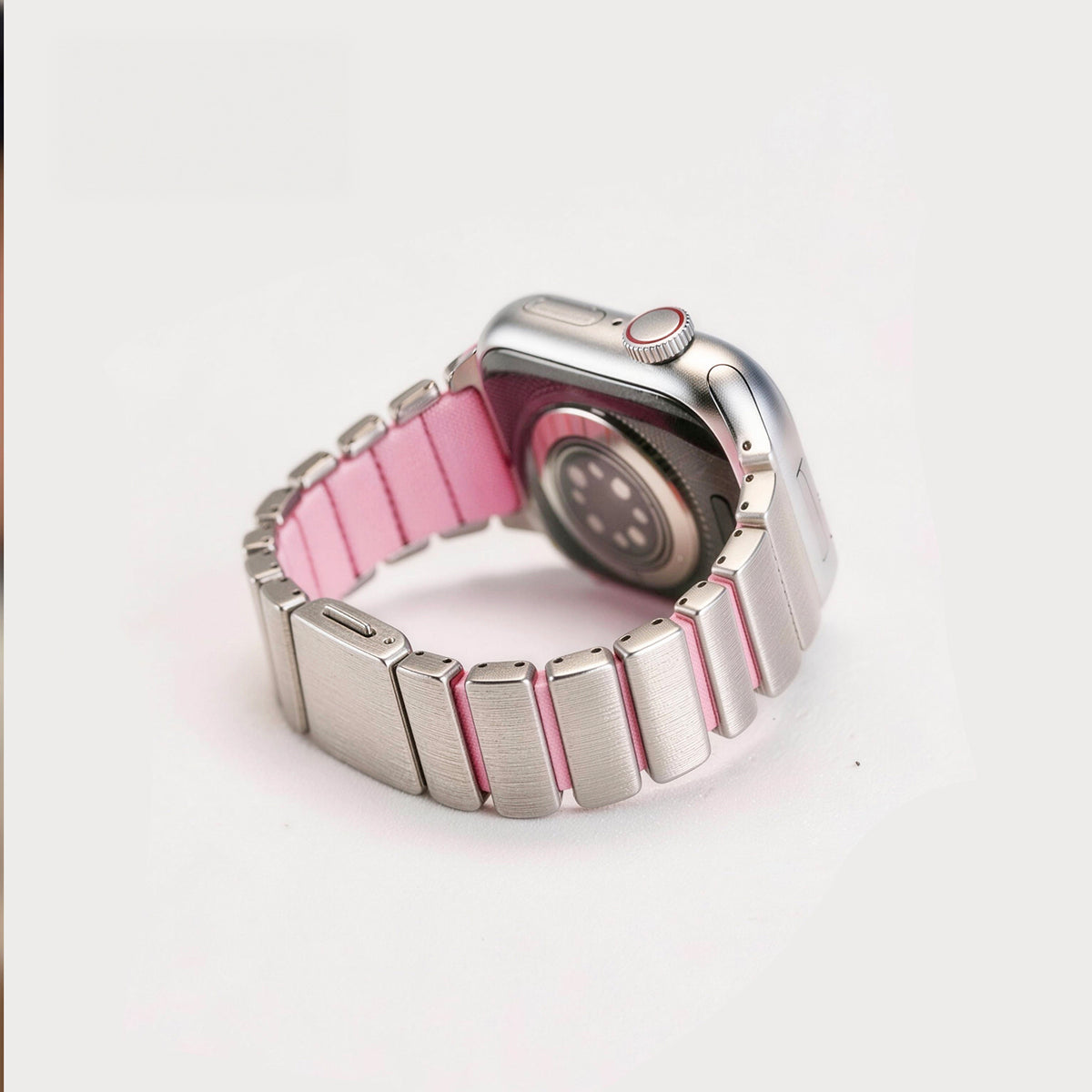 Color Fusion Hybrid Metal Link Band