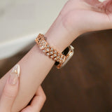 Mermaid Sparkle Crystal Bracelet Band