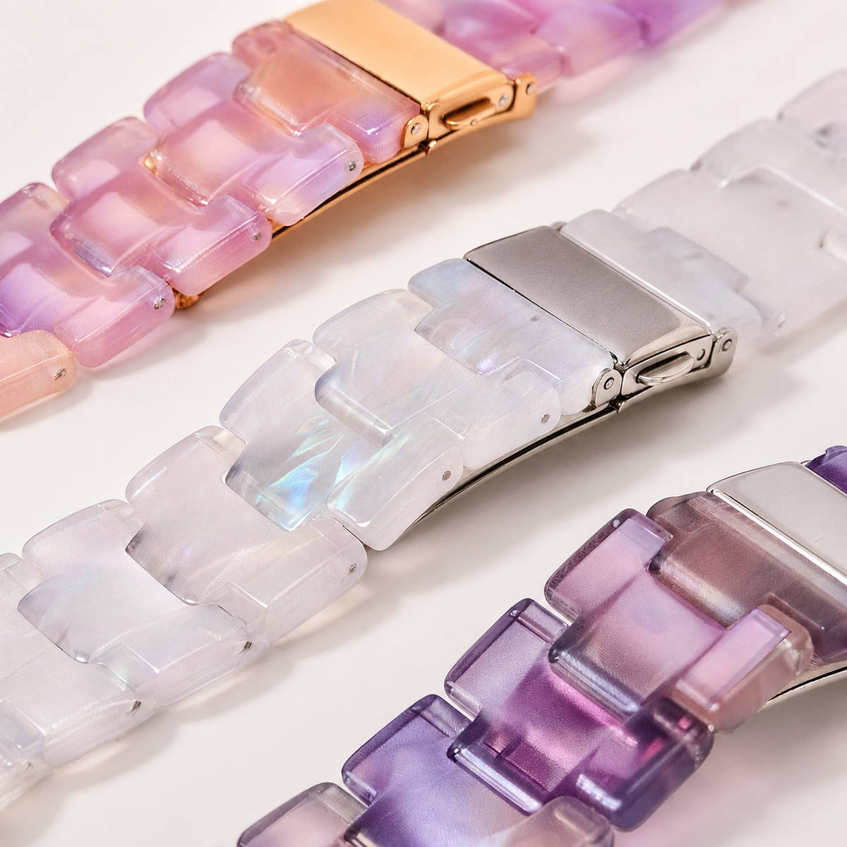 Northern Lights Triple-Link Acetate Band