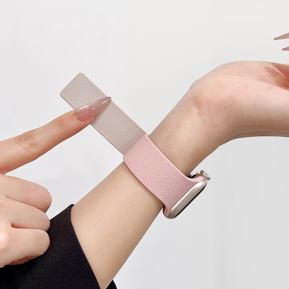 Cloud Touch Textured Silicone Watch Band
