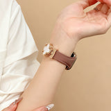Petal Lock Magnetic Leather Band